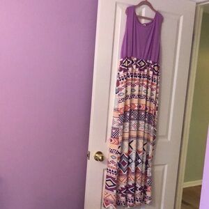 Summer dress medium, girls size 6 dress to match
